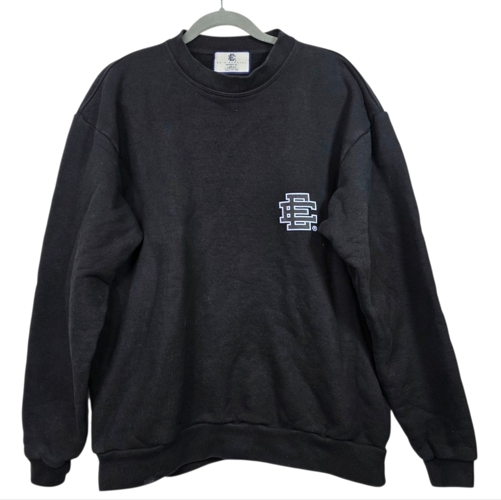 Eric Emanuel EE cotton Crewneck pull over Black